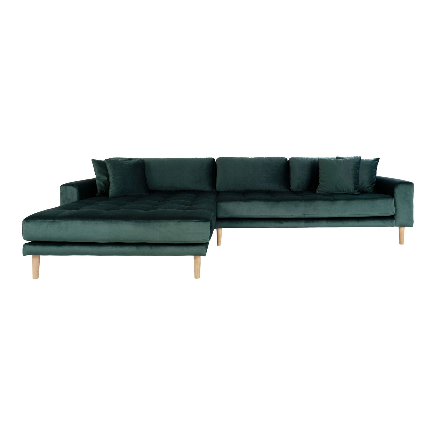 Lido Lounge Sofa  Grün, links