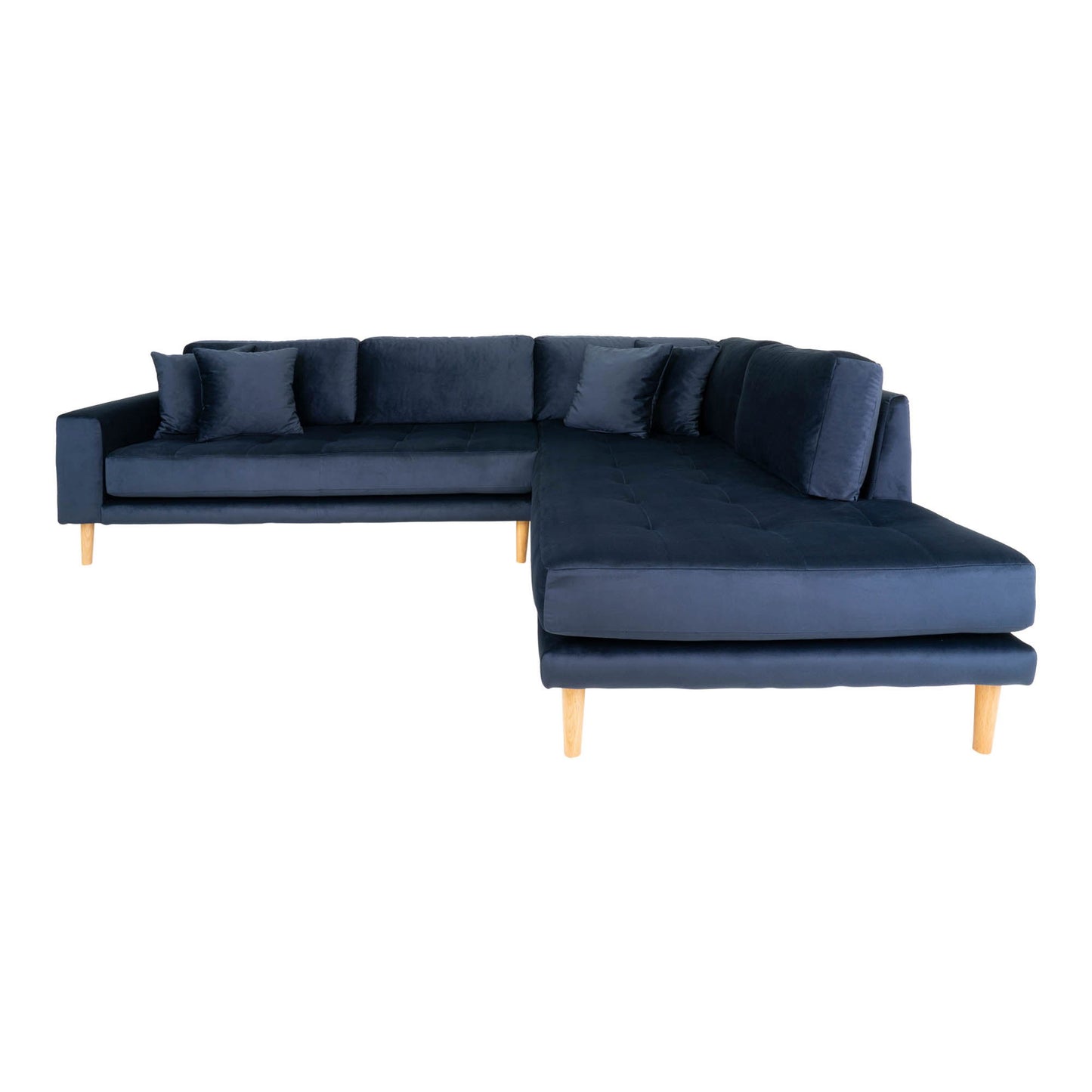 Lido Corner Sofa mit offenem Ende  Dunkelblau, rechts