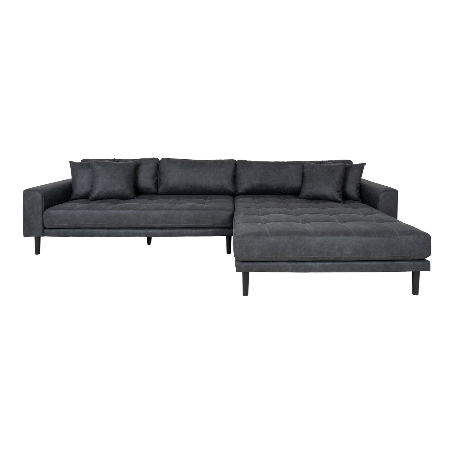 Lido Lounge Sofa  Dunkelgrau, Ecke rechts