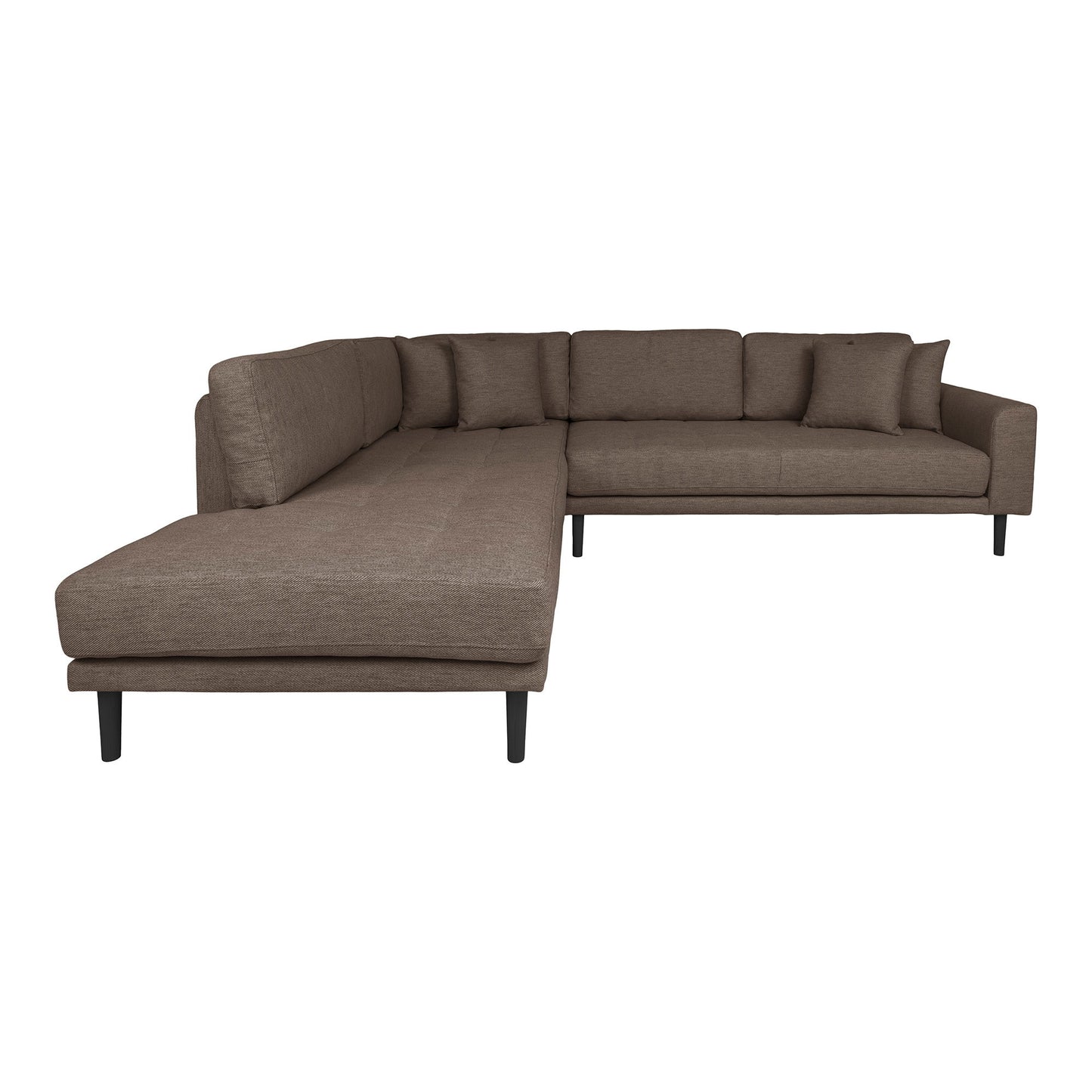 Lido Corner Sofa Open End  Braun