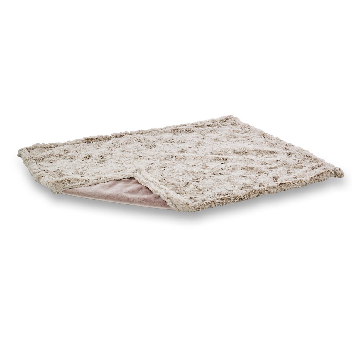 Decke COZY BEIGE - Edle Webpelz-Decke