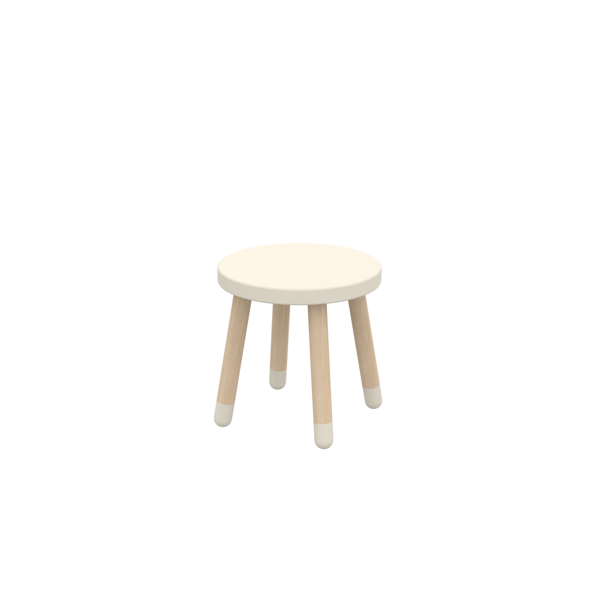 DOTS Kinderhocker, Creme