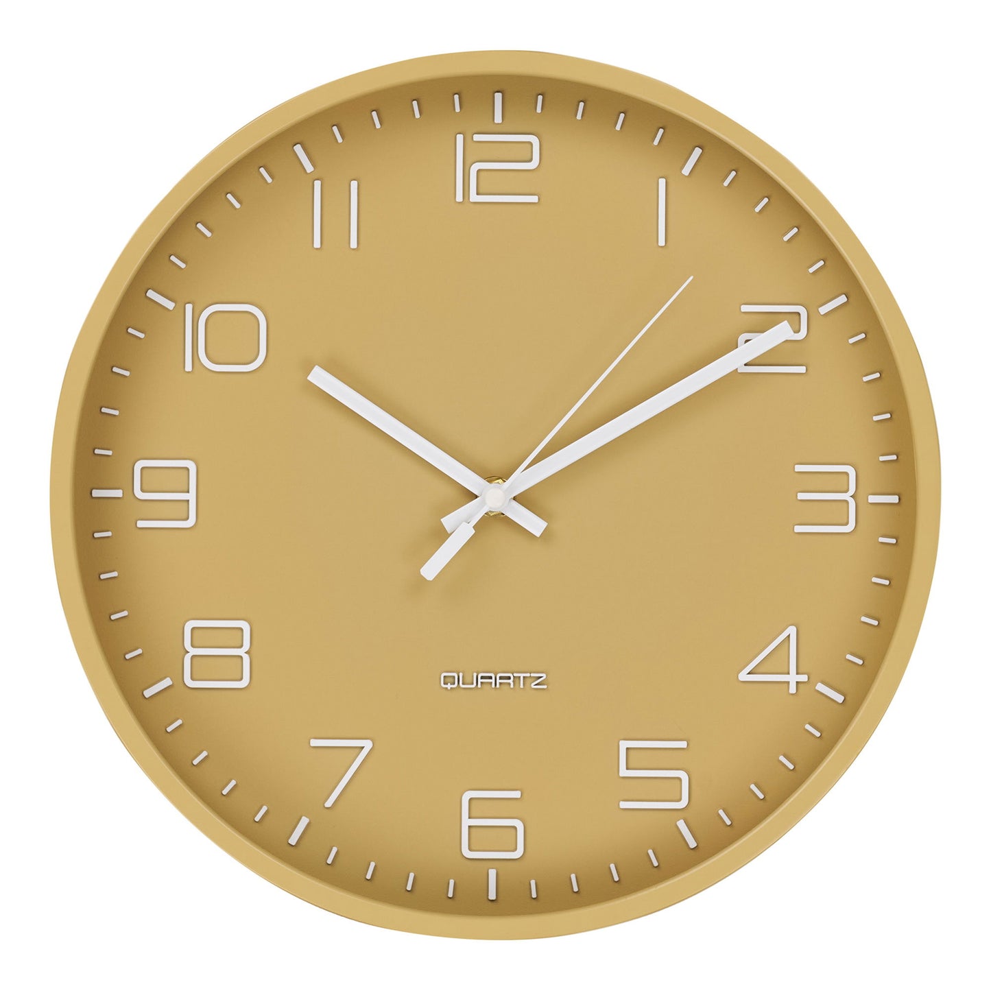 Rosolini Wanduhr  Ocher