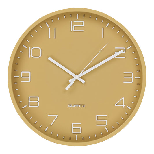 Rosolini Wanduhr  Ocher