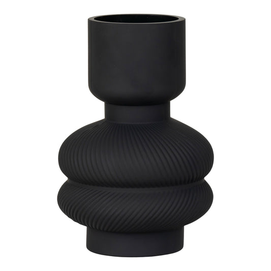 Vase  Schwarz, Ø15cm