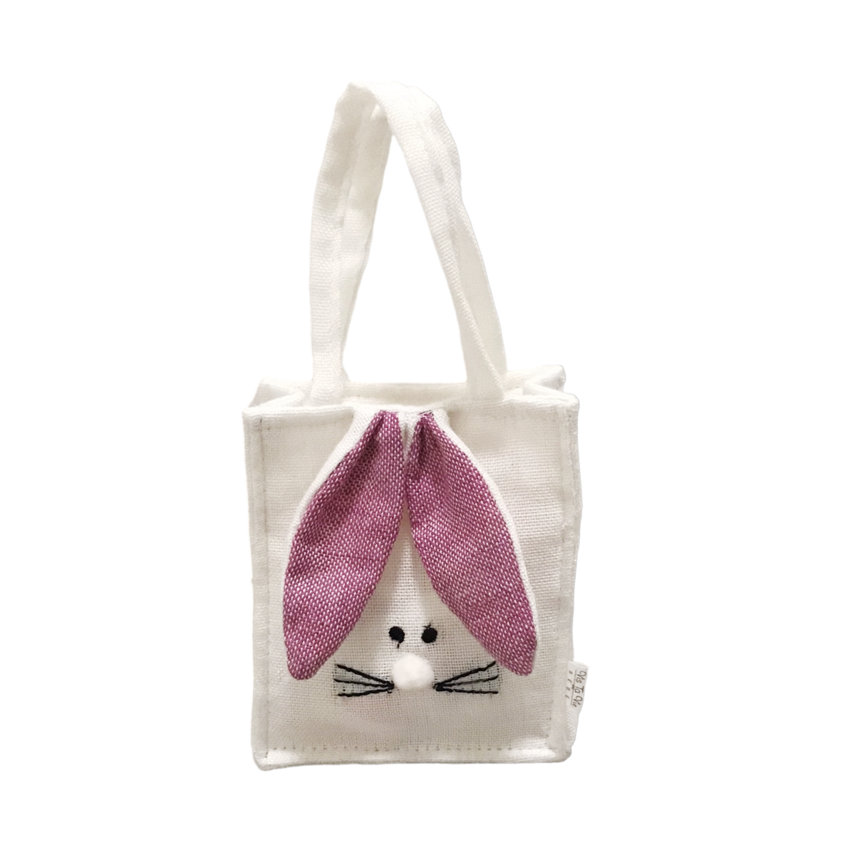 Tasche Hase mit Bommel 22x14cm