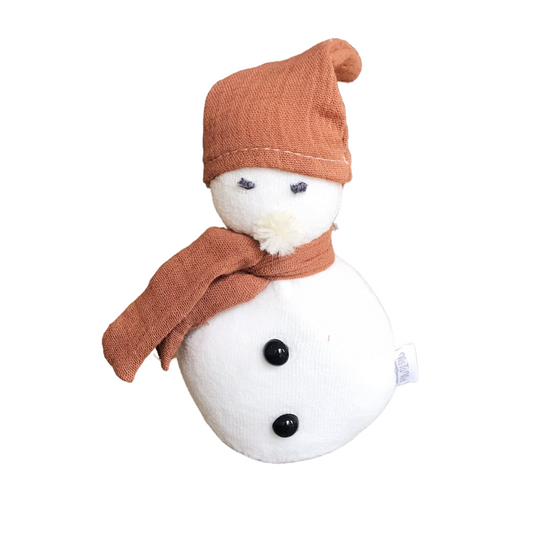 Schneemann mit Hut 12cm