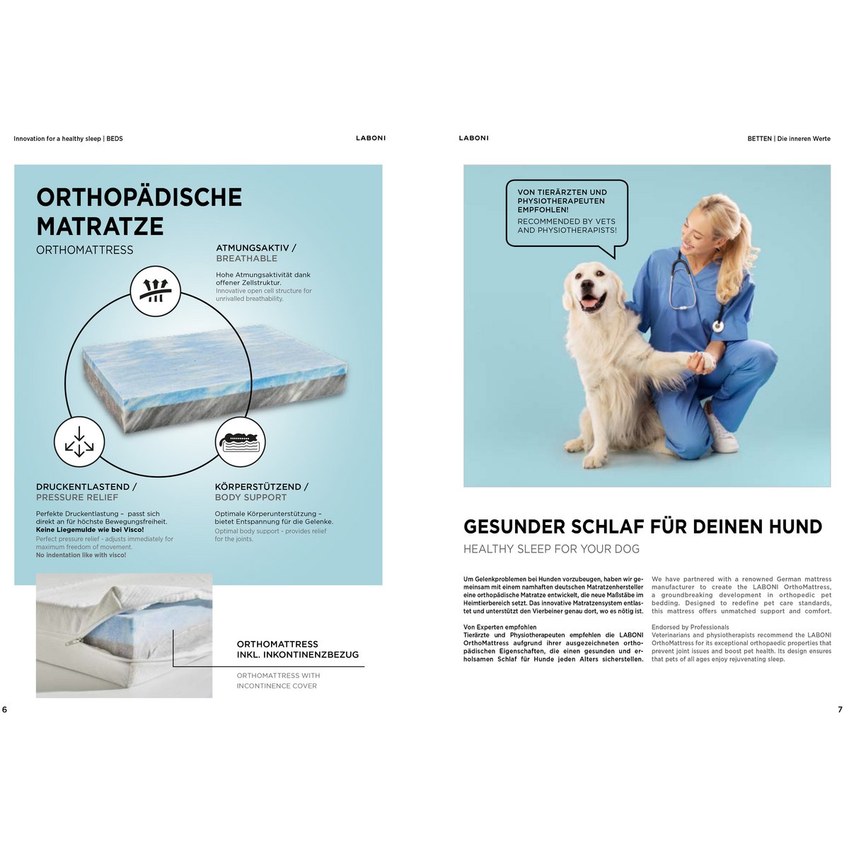 ORTHO Hundebett - SCALA