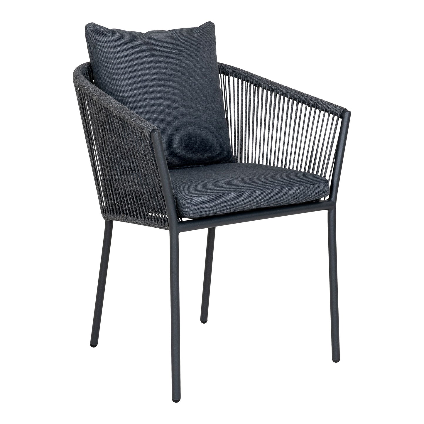 Salerno Dining Chair  Grau / Schwarz