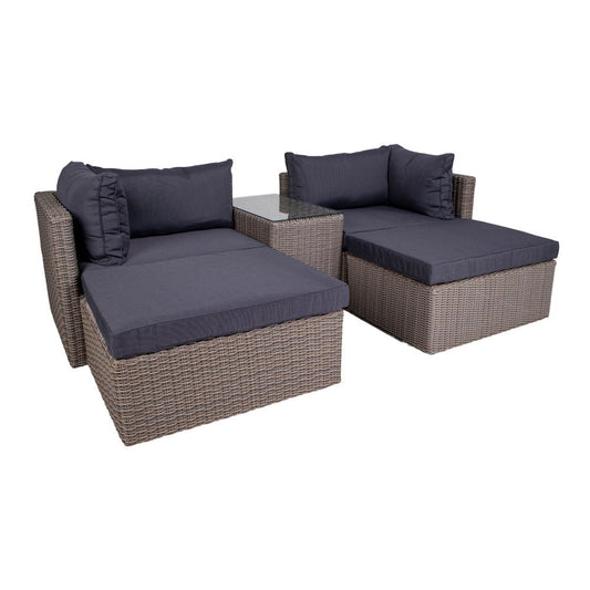 Rossi Lounge Set  Grau