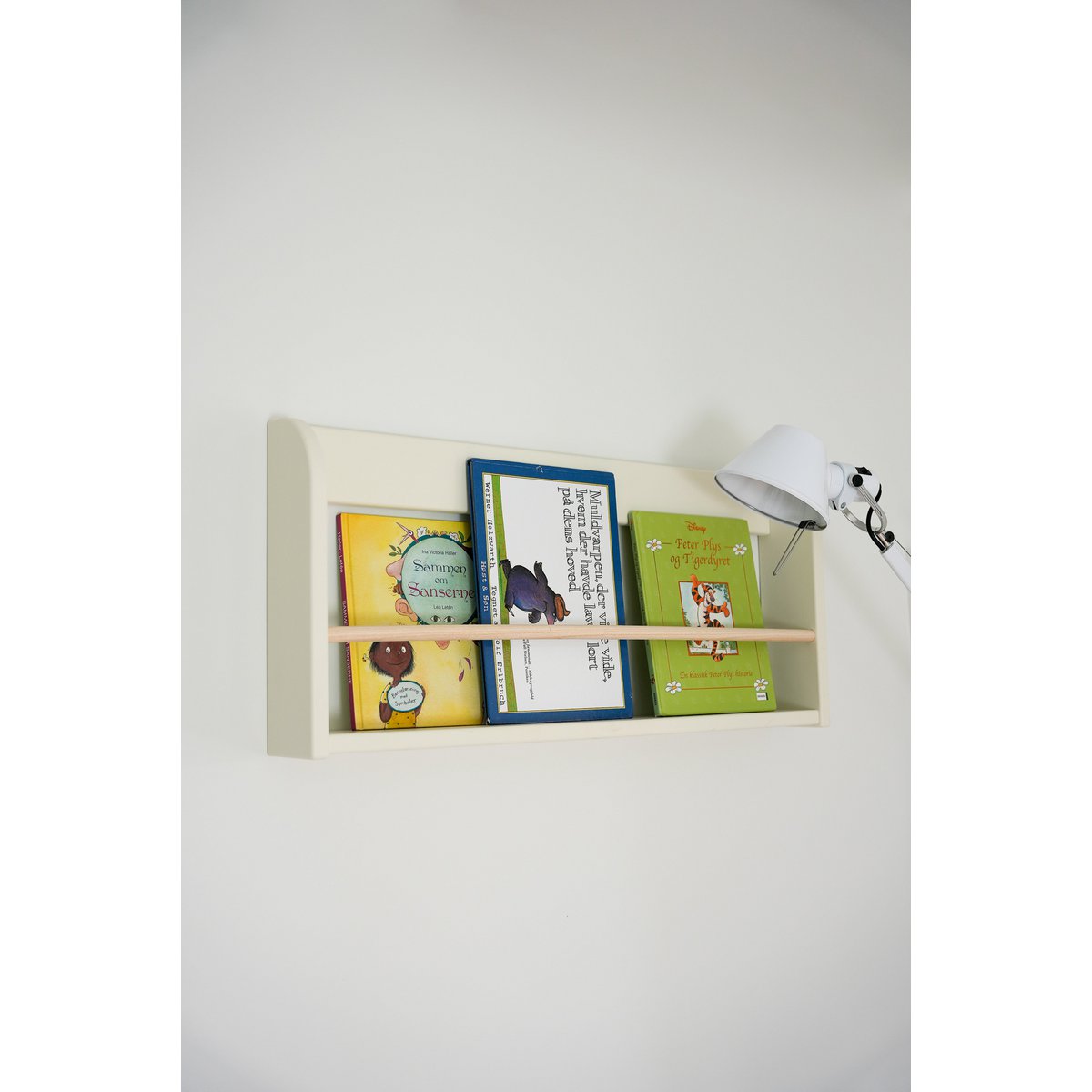 Punkte Display -Regal, 75 cm, MDF, Creme