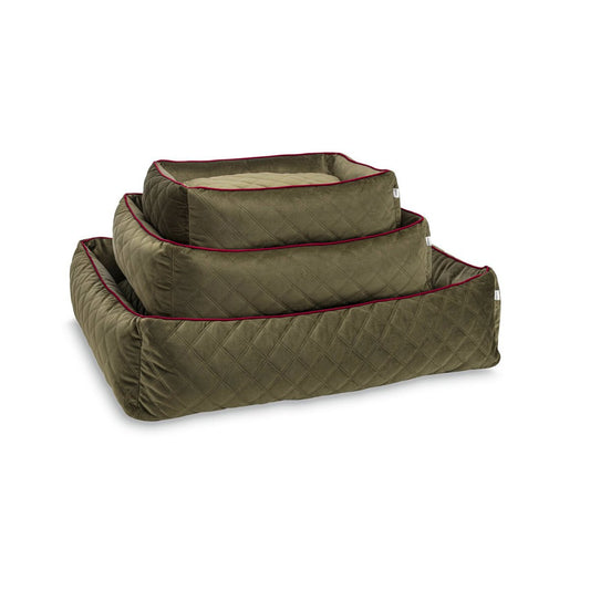 CLASSIC Hundebett - OXFORD OLIVE