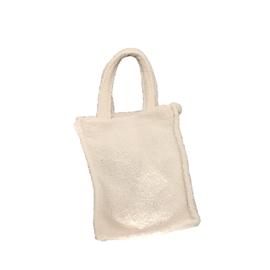 Tedolino-Tasche mit Henkel 12x10cm creme