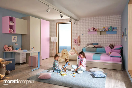 Moretti Compact Kinderzimmer - Twin