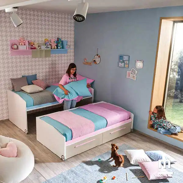 Moretti Compact Kinderzimmer - Twin